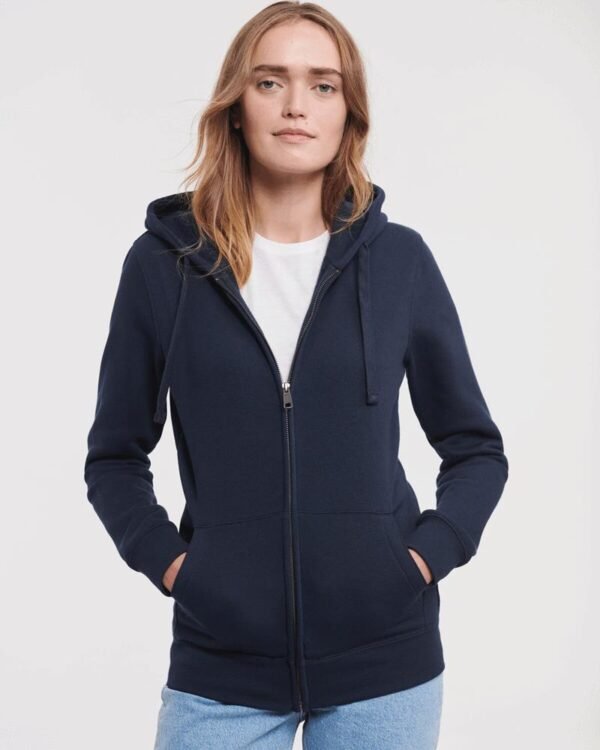 WS266F LADIES AUTHENTIC ZIPPED HOOD