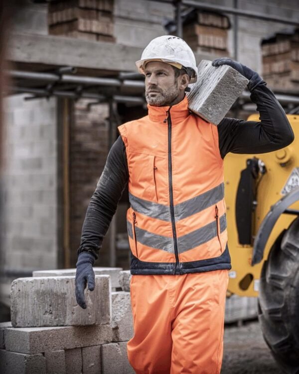 WSRG475 HI-VIS PRO INSULATED BODYWARMER