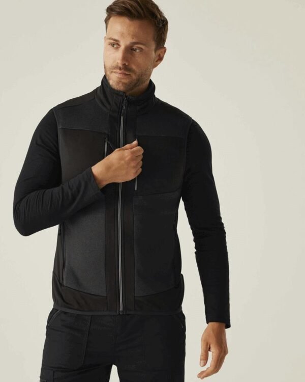 WSRG720 E-VOLVE KNIT EFFECT STRETCH BODYWARMER