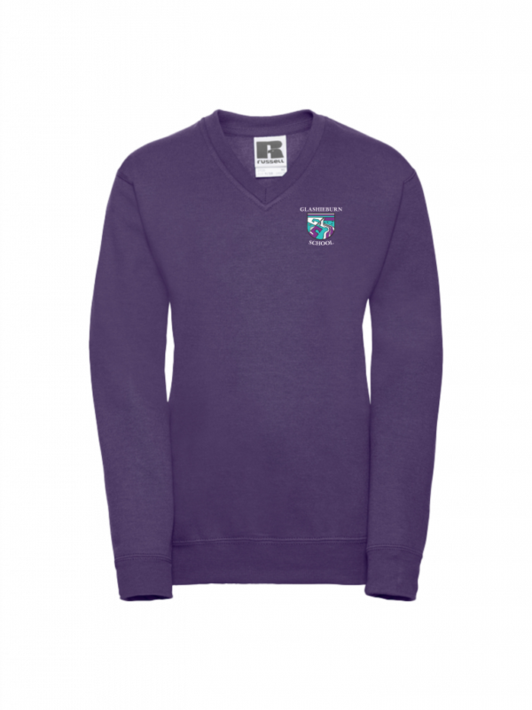 WS-Glashieburn Primary V Neck Sweatshirt